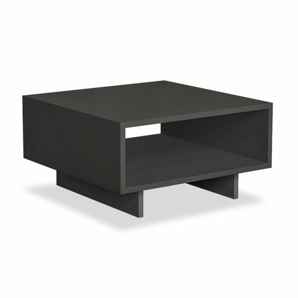 Масичка за кафе Hola во антрацит боја 60x60x32