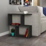 Side table Homemania anthracite 60x20x60cmm - Image 2