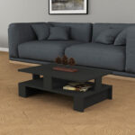 Coffee table Mansu in antracite color 80x50x27,5cm - Image 2