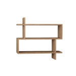 Wall shelf Paralel natural Color 70x22x65.5cm