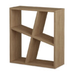 Side table Bal in oak color 55x22x60cm