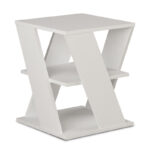 Side table Cyclo white 55x55x55cm