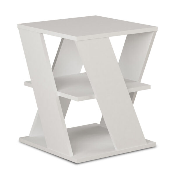Side table Cyclo white 55x55x55cm
