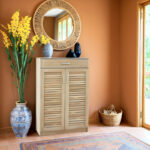 Shoe cabinet Sante 20 pairs sonoma 80x37x123cm - Слика 2