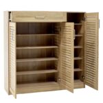 Shoe cabinet Sante 30 pairs sonoma 120x37x123cm - Слика 3