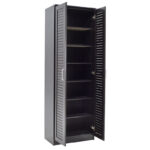 Shoe cabinet Sante 21 pairs wenge 60x37x183cm - Слика 3
