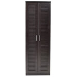 Shoe cabinet Sante 21 pairs wenge 60x37x183cm - Слика 6