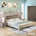 Double bed Olympus in castillo-toro colour 160x200 - Слика 2