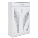 Shoe cabinet Sante 20 pairs white 80x37x123cm