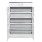Shoe cabinet Sante 20 pairs white 80x37x123cm - Image 4