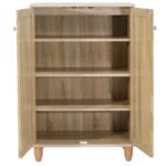 Shoe cabinet SANTΟ 10 pairs sonoma 60x34.5x91.5cm - Слика 4