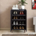 Shoe cabinet SANTΟ 10 pairs wenge 60x34.5x91.5cm - Слика 3