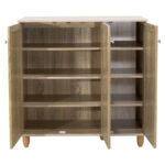 Shoe cabinet SANTΟ 16 pairs sonoma 89.5x34.5x91.5 - Image 4