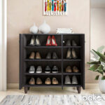 Shoe cabinet SANTΟ 16 pairs wenge 89.5x34.5x91.5cm - Слика 3