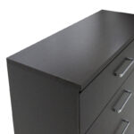 Chest of 4 drawers Olympus  in wenge colour 80x40x95 - Слика 5