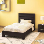 Bed Olympus in wenge colour 100x200 - Image 2