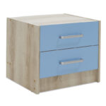 Children's nightstand Looney castillo-blue 47,5x40,5x40,5