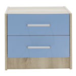 Children's nightstand Looney castillo-blue 47,5x40,5x40,5 - Слика 4