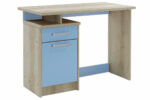 Детско работно биро Луни кастиљо-сино 100x55x75 см