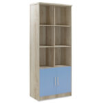 Children's bookcase Looney castillo-blue 80.5x36.5x183.5