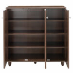 Shoe cabinet SANTΟ 16 pairs walnut 89.5x34.5x91.5cm - Слика 6