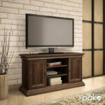 Tv set Mozart in walnut color 121x40x65cm - Image 2