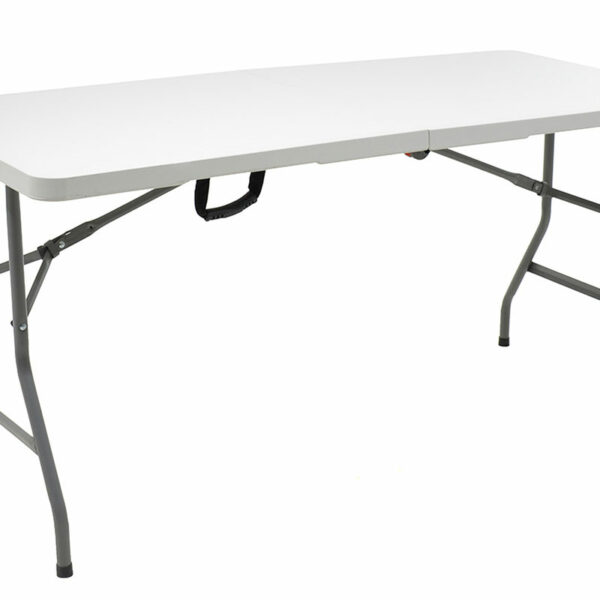 Professional catering table Rodeo folding white granite 183x76x74