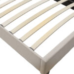 Βed Mago in ivory fabric 100x200cm - Image 6