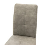 Chair Ariadne PU grey-chrome leg - Image 5