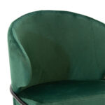 Chair Nalu velvet dark green-black golden leg - Image 5
