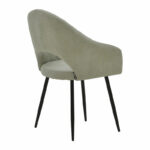 Armchair Macie fabric antique grey-black 58x50x85cm - Слика 2