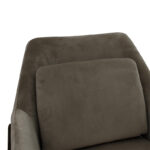 Armchair Mira anthracite-black 65x69x86cm - Слика 5