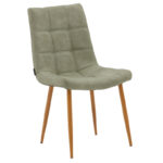 Chair Nola pu gray antique-natural leg