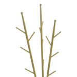 Coat stand Marianni gold-white metal 50x38x182cm - Слика 2