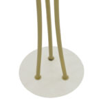 Coat stand Marianni gold-white metal 50x38x182cm - Слика 4