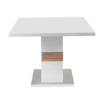 Zoekrin Inart table white mdf 200x100x76cm - Слика 2