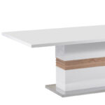 Zoekrin Inart table white mdf 200x100x76cm - Слика 3