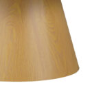 Coffee table Soleire Inart white marble sintered stone D70x40cm - Image 3