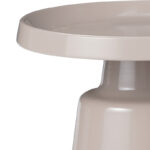 Side table Ginoze Inart cappuccino metal D50x50cm - Слика 2