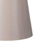 Side table Ginoze Inart cappuccino metal D50x50cm - Слика 3