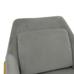 Armchair Mira grey-golden 65x69x86cm - Слика 5