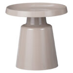 Coffee table Ginoze Inart cappuccino metal 2 pcs - Слика 2