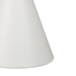 Side table Coozlin Inart white marble with white-gold metal - Слика 4