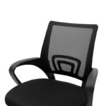 Berto II office chair with mesh fabric in black shade 60x48x85-95cm - Слика 5