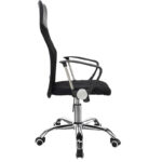 Office chair Joel II fabric mesh in black shade 61x59x109.5-123cm - Слика 3