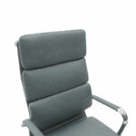 Manager office chair Tokyo with pu grey antique colour - Слика 5