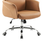 Manager office chair Derjio brown pu 68x66x115cm - Image 4