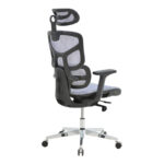Director's office chair Karlo blue mesh fabric 72x70x112cm - Слика 2