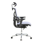 Director's office chair Karlo blue mesh fabric 72x70x112cm - Слика 4