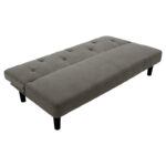 Sofa-bed Breathe fabric anthracite 167x77x73 cm - Слика 5